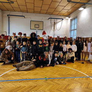 Čerti řádili v tělocvičně